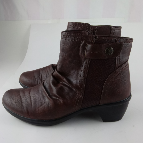 Easy Spirit Ruched Style Ankle Boots Size 7.5 - Picture 5 of 6